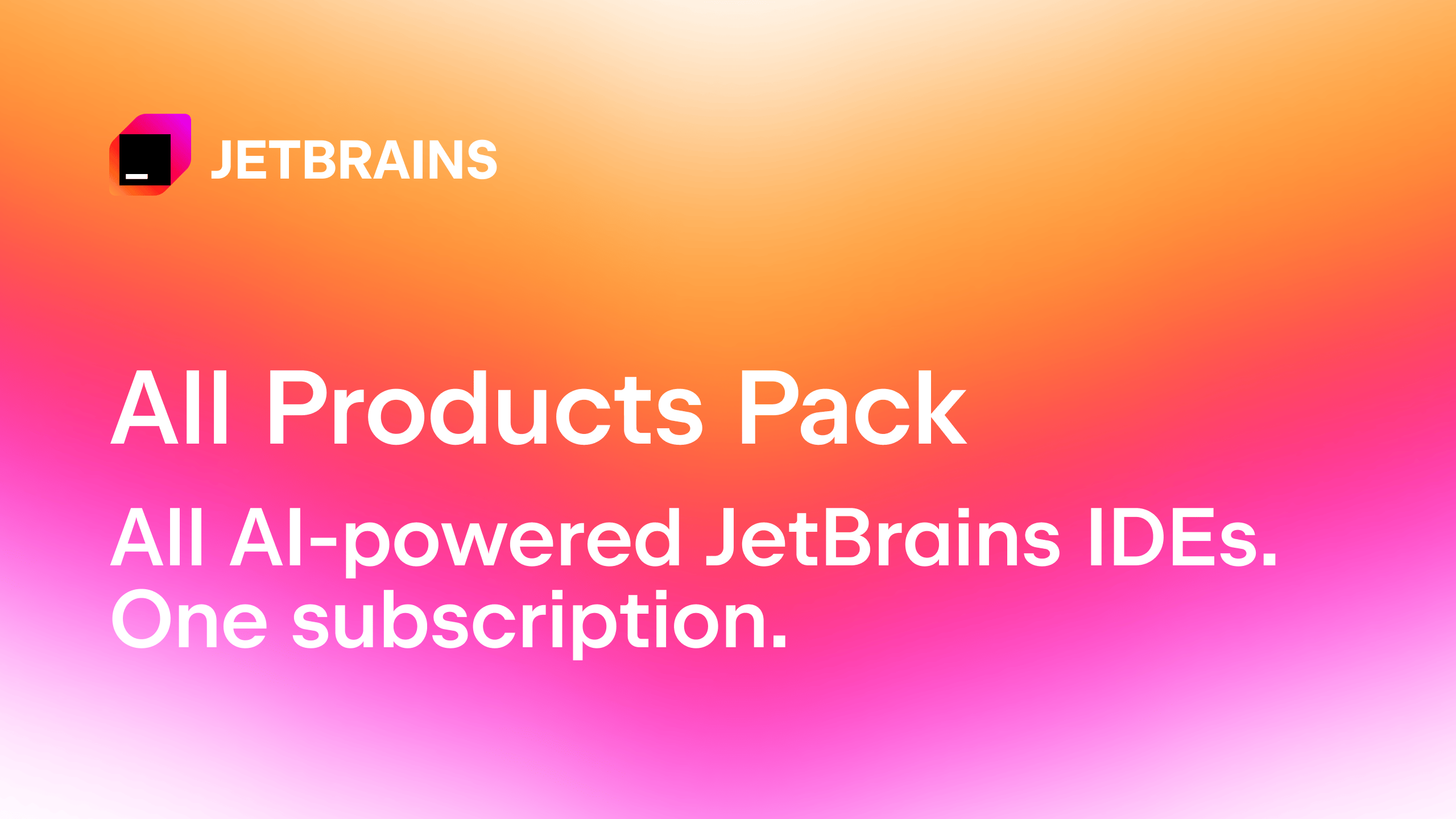 JetBrains All Products Pack 1 Year